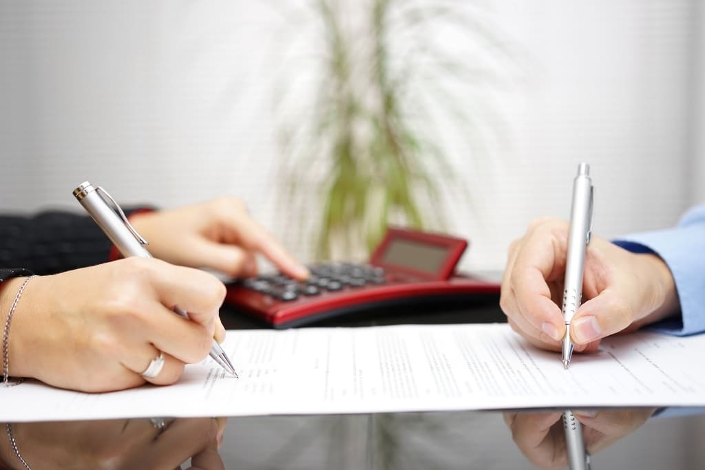 Lawyer Guiding Her Client Through The Process